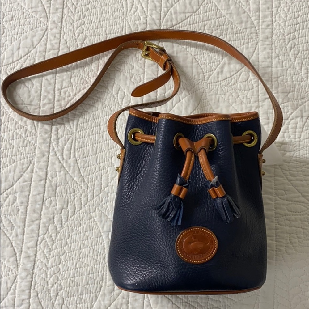 Vintage Dooney & Bourke mini Teton bucket …